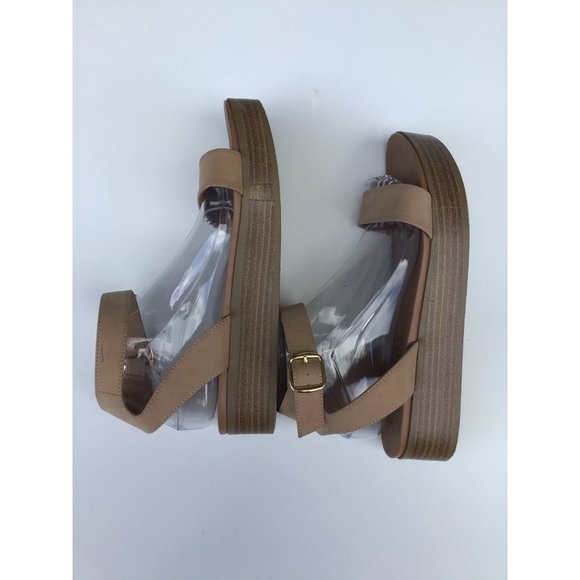 Coconuts by matisse Adjustable strap Sandels nude size 10MPre-Owned - Picture 7 of 12